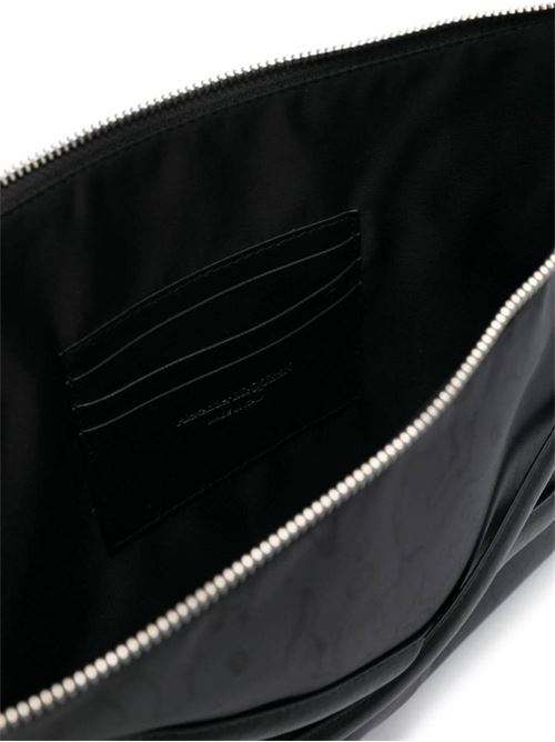 Alexander McQueen clutch in nylon and leather. Alexander McQueen | 7263151AAQ01000